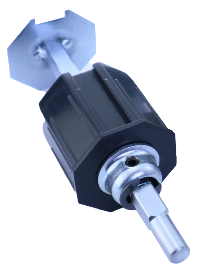 adjustable end cap 60mm octagonal plastic