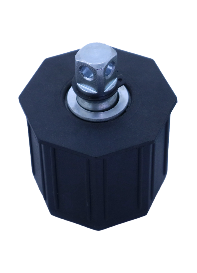 end cap with bearings 70mm octagonal tube
