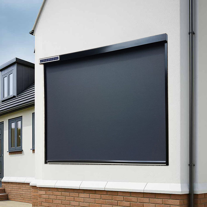 motorized zip screen