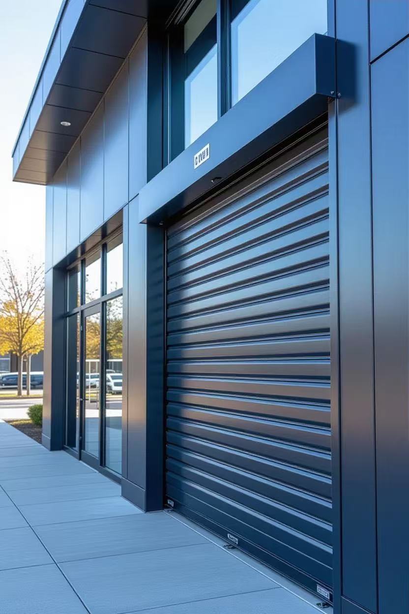 motorized rolling door