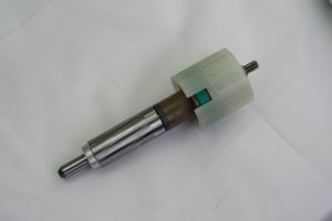 rotor for 45mm tubular motor with brake system assembled.