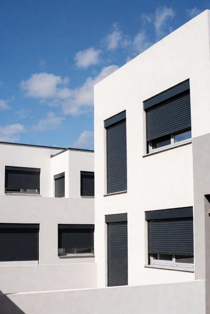 Integrated Roller Shutters for New Buildings