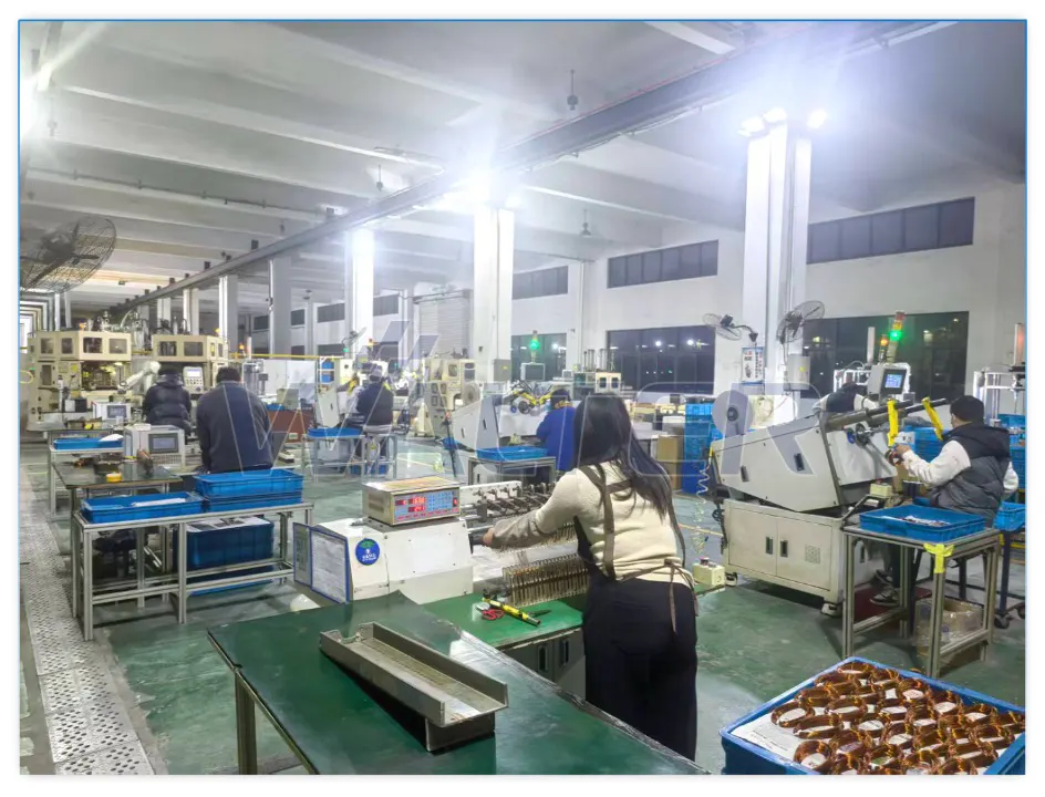 Tubular Motor Manufacturing step: Stator Winding and Electrical Assembly