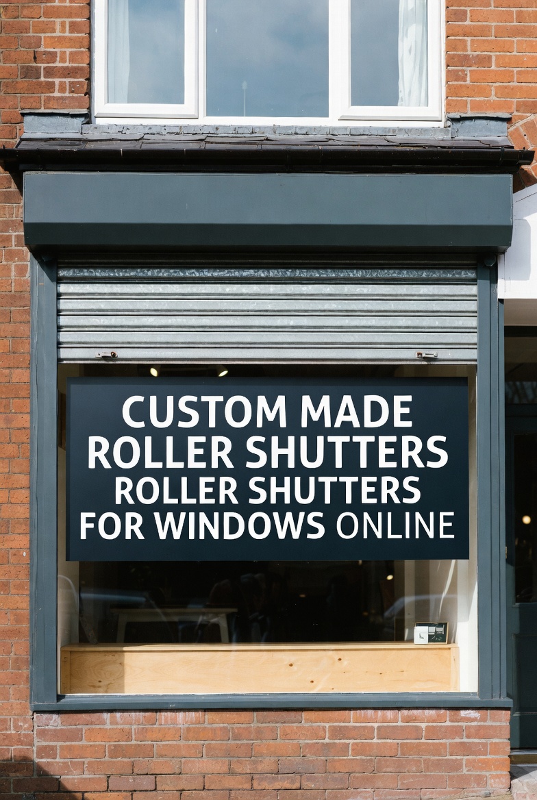 Custom made roller shutters online