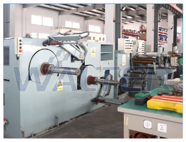 Tubular Motor Manufacturing step: steel sheet cutting