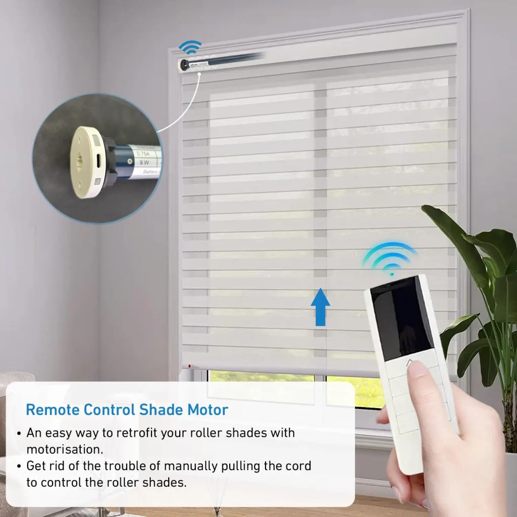 REMOTE CONTROL ROLLER SHADE MOTOR